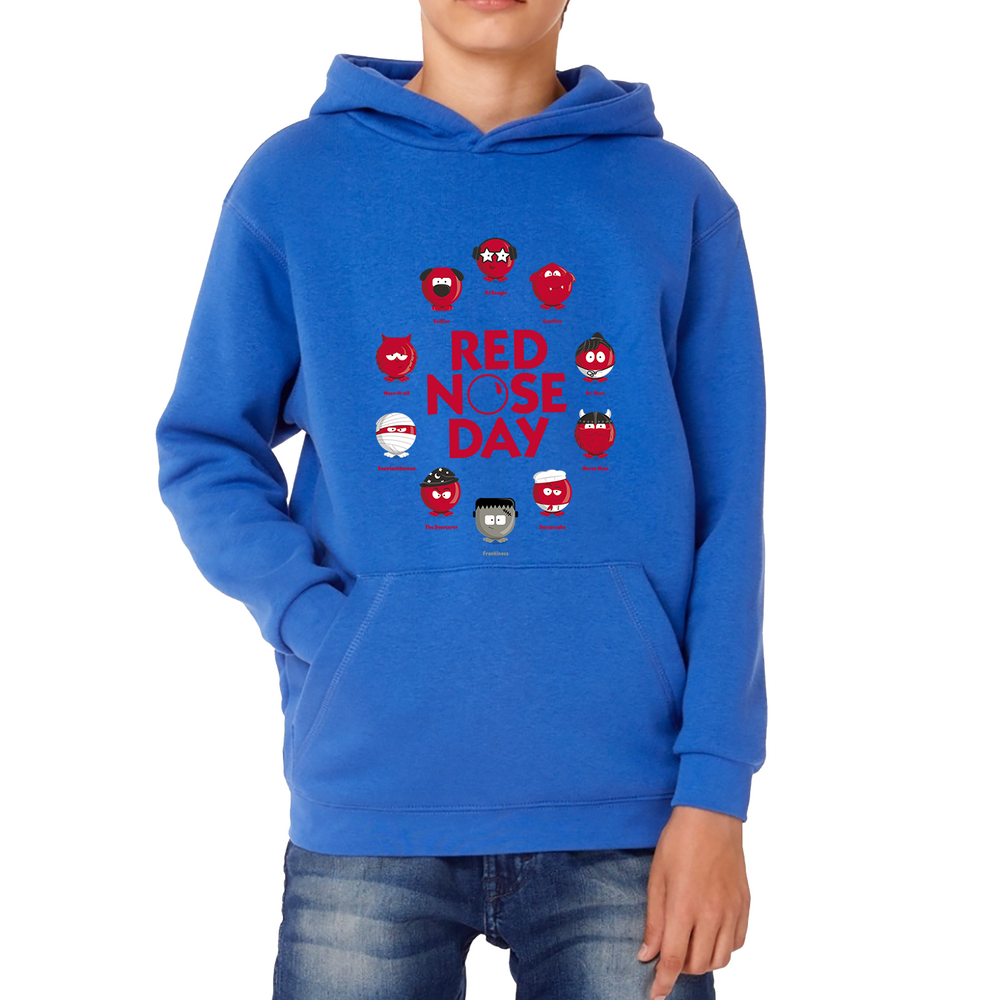 Comic Relief Red Nose Day Games Kids Hoodie. 50% Goes To Charity