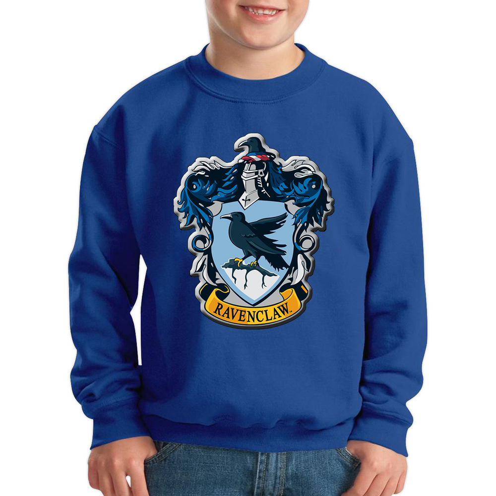Ravenclaw Logo Harry Potter Hogwarts School Witchcraft Wizardry Kids Sweatshirt