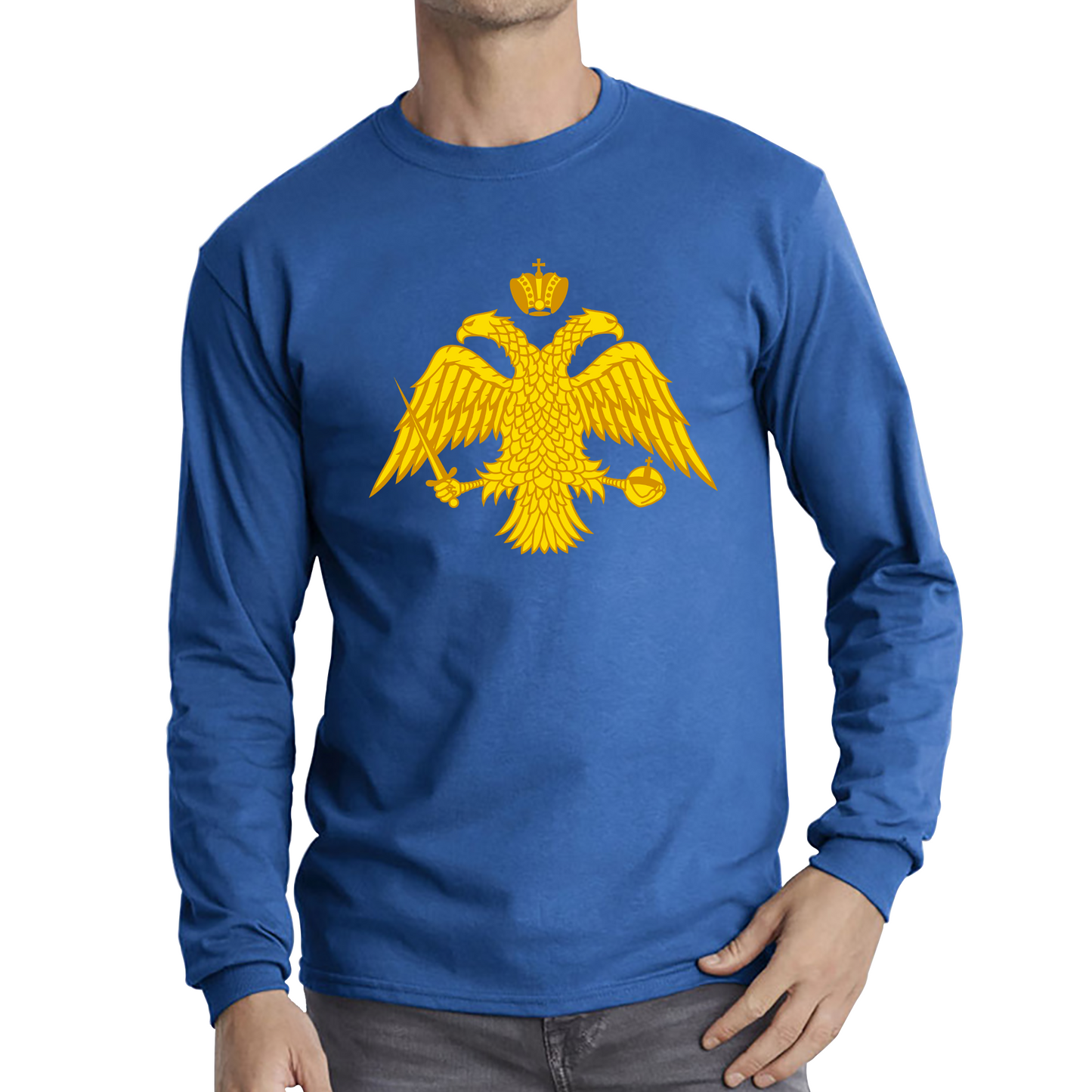 Byzantium Double Headed Eagle Symbol T Shirt