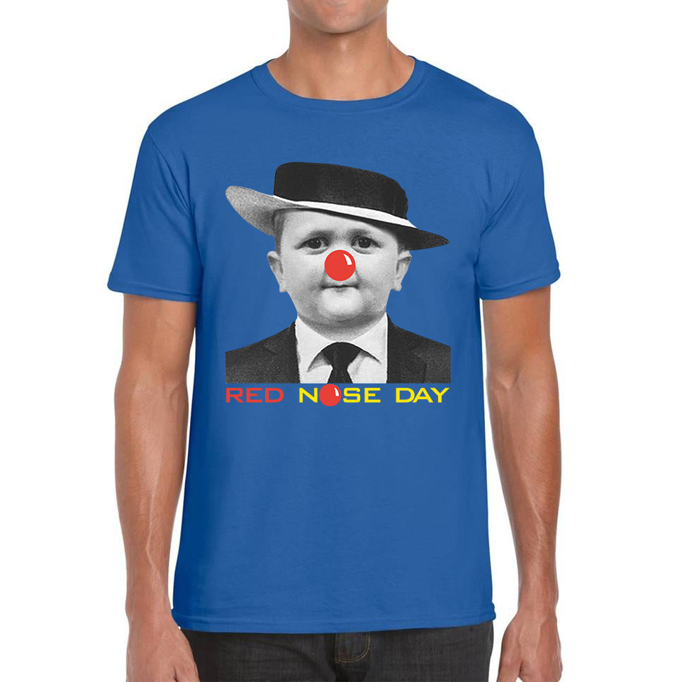 Hasbulla Magomedov MMA Fighter Red Nose Day Adult T Shirt. 50% Goes To Charity