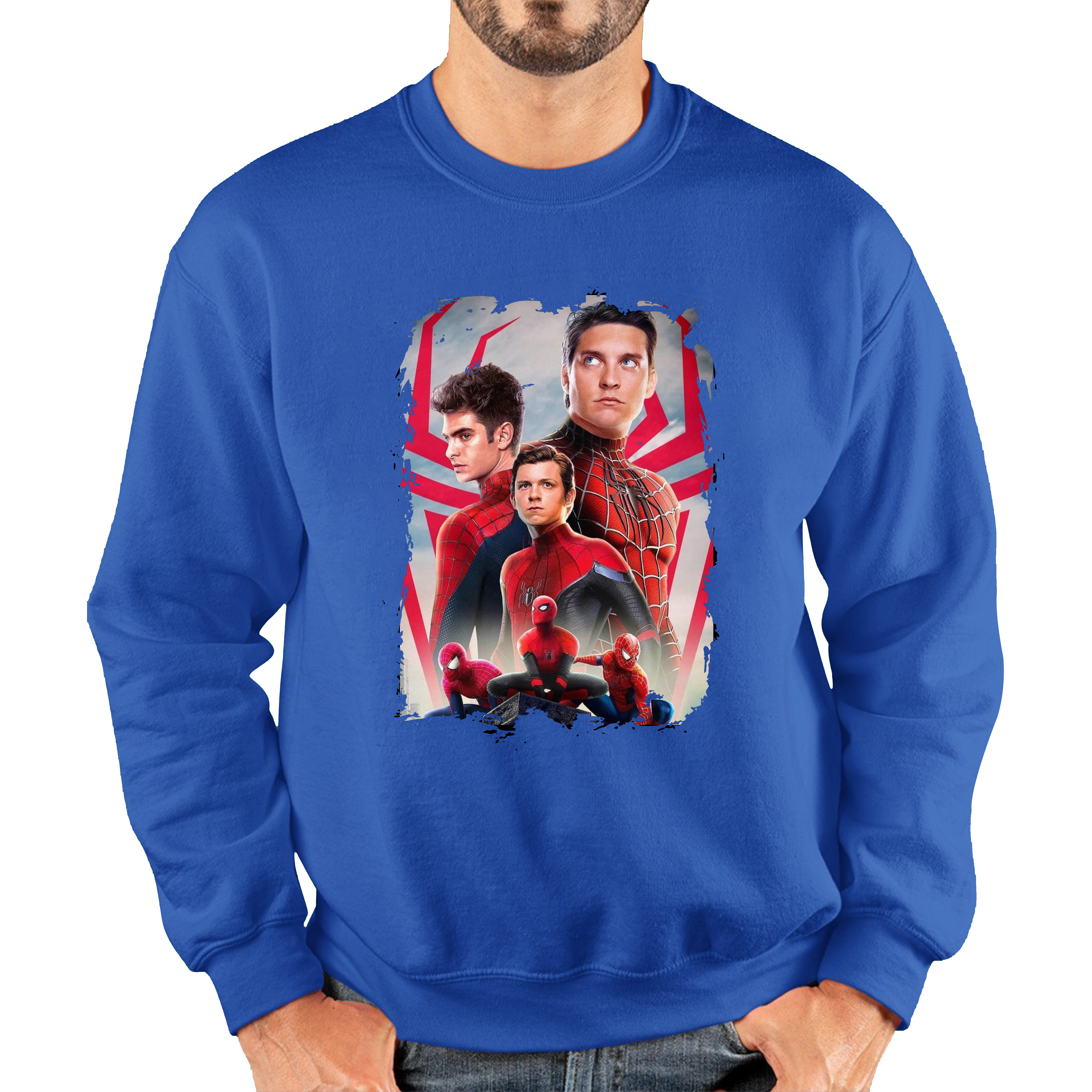 Marvel Spider-Man No Way Home Movie Adult Sweatshirt