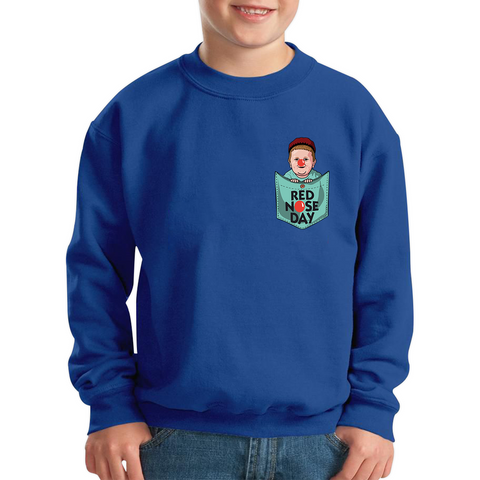 Hasbulla Magomedov Red Nose Day Comic Relief Kids Sweatshirt. 50% Goes To Charity
