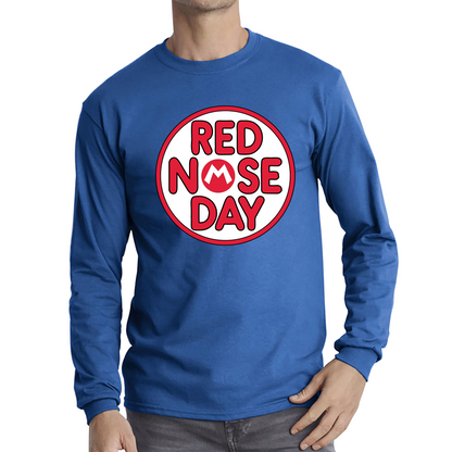 Comic Relief Red Nose Day Super Mario T Shirt