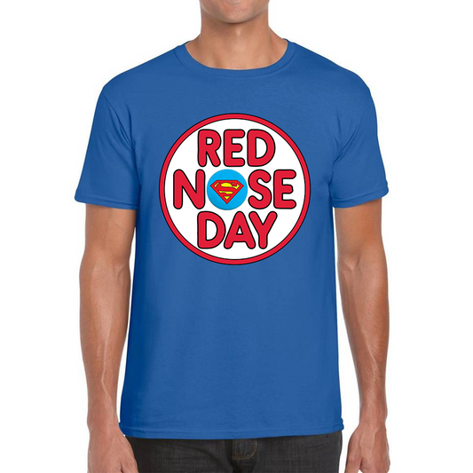 Superman Red Nose Day T Shirt