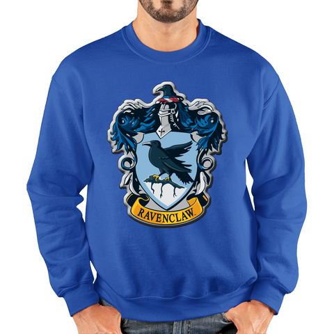 Ravenclaw Logo Harry Potter Hogwarts School Witchcraft Wizardry Adult Sweatshirt