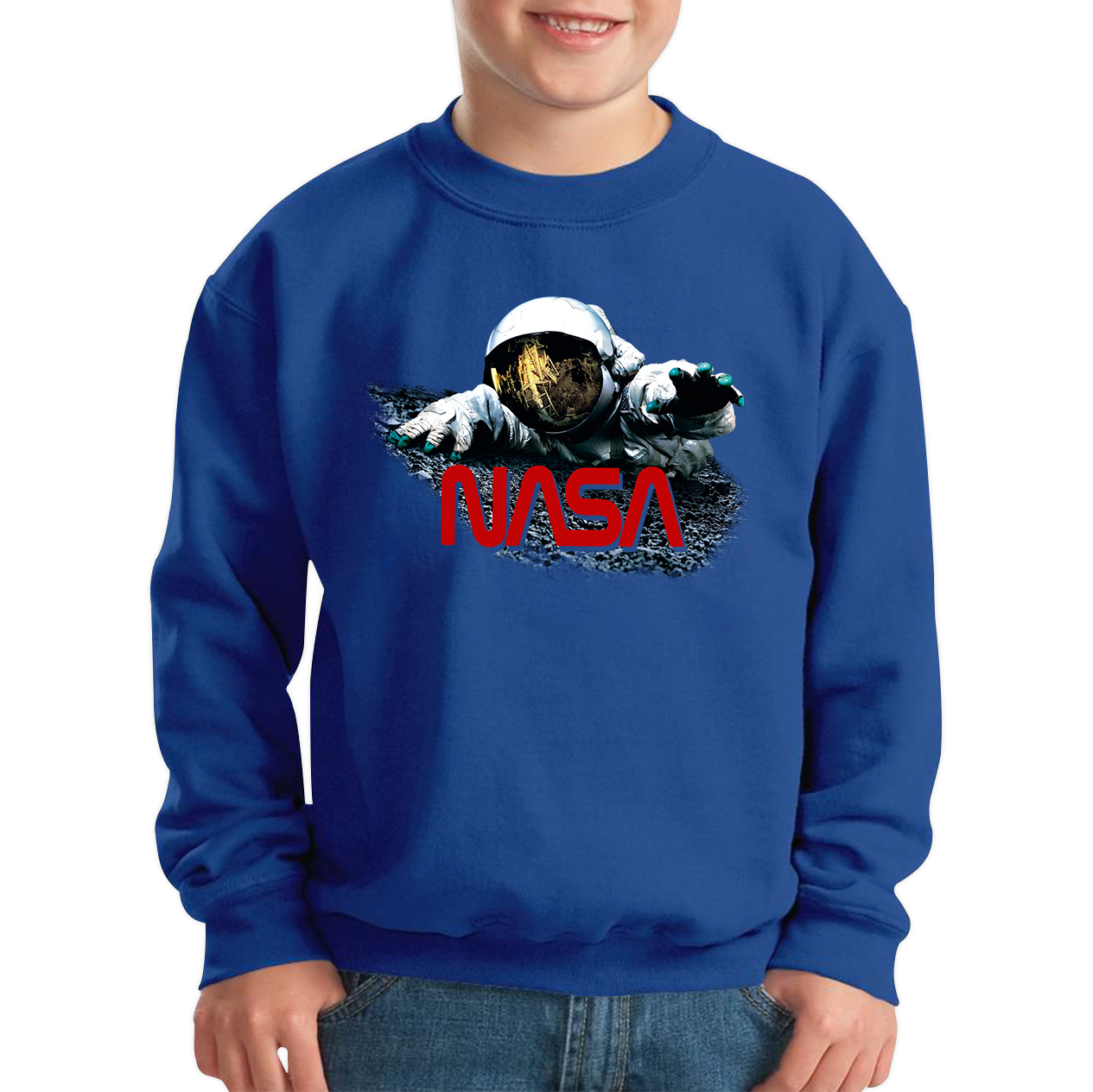 Apollo 18 Science Fiction Horror Film Poster Jumper Nasa Astronaut In The Space Kids Sweatshirt