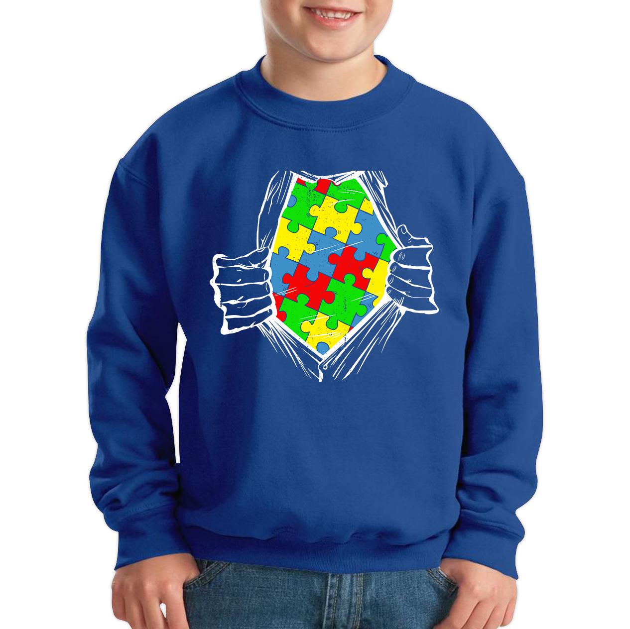 Autism Awareness Art Sweatshirt