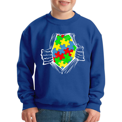 Autism Awareness Art Sweatshirt