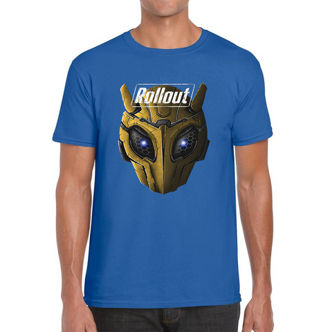 Transformers Bumblebee Roll Out Tee Top Action/Sci-fi Film Series Adult T Shirt
