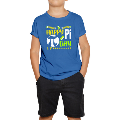 Happy Pi Day Math Pi Symbol Math Lover Numbers Day School Charity Day Mathematics Kids Tee