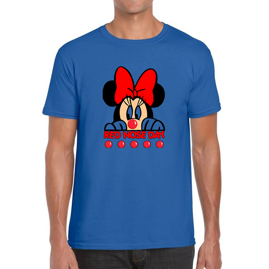 Disney Minnie Mouse Red Nose Day T Shirt