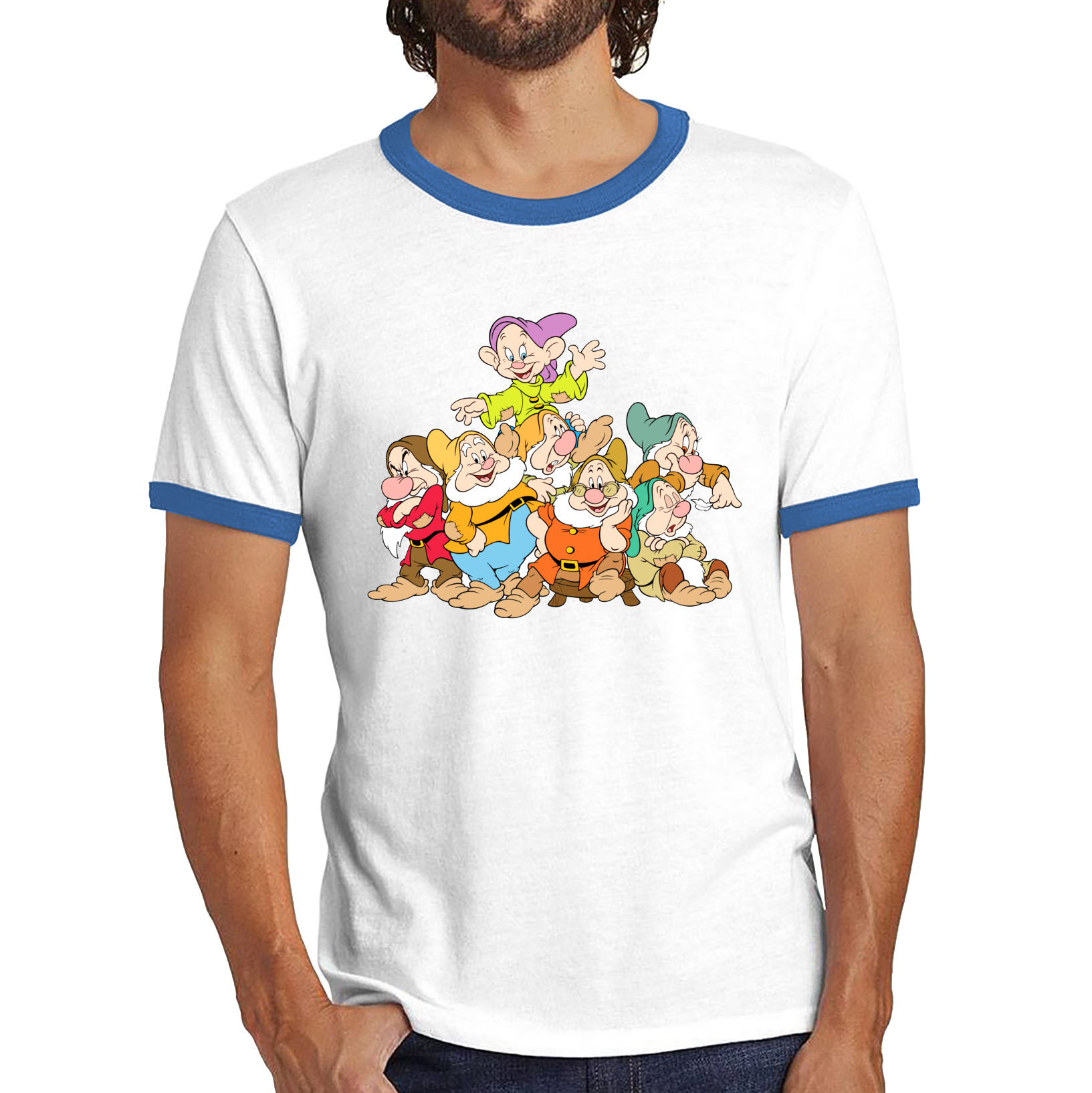 Disney Snow White and The Seven Dwarfs Ringer T Shirt