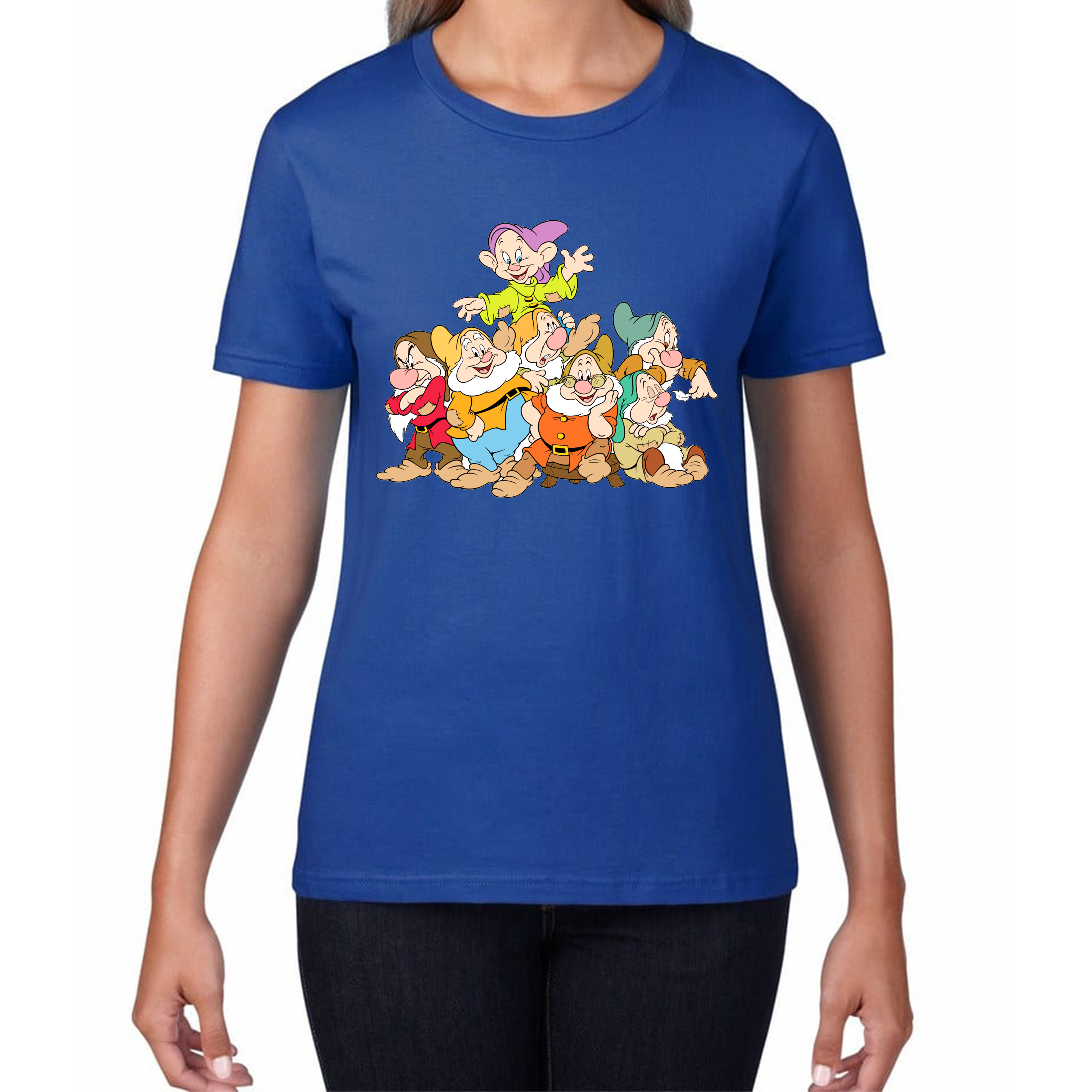 Disney Snow White and The Seven Dwarfs Ladies T Shirt