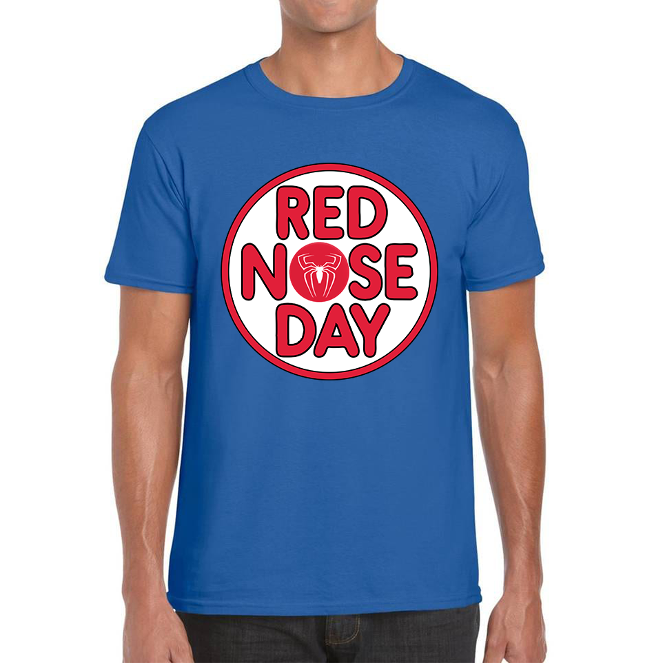 Spider Man Red Nose Day T Shirt