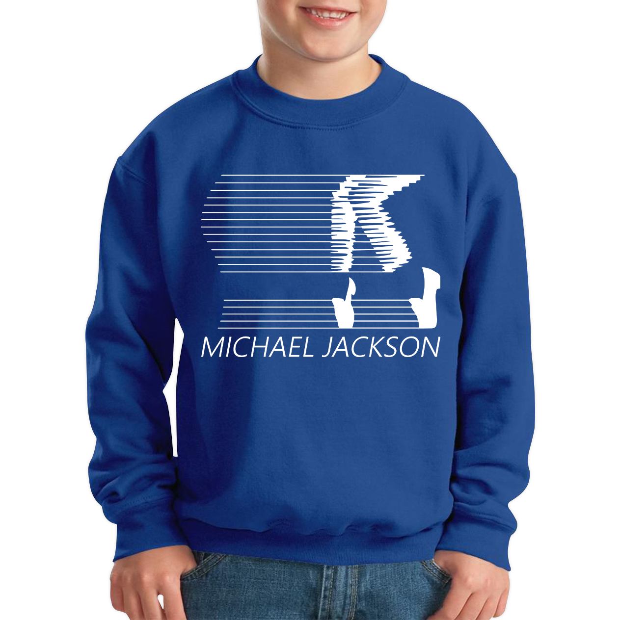 Moonwalk Dancing Step Michael Jackson King Of Pop Forever Kids Sweatshirt