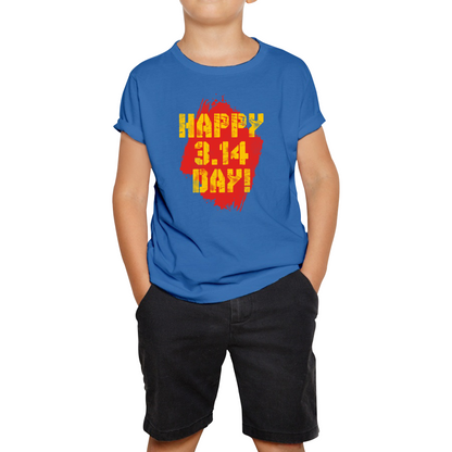 Happy Pi Day Happy 3.14 Day Maths Day World Book Day Math Teacher Mathematics Kids Tee