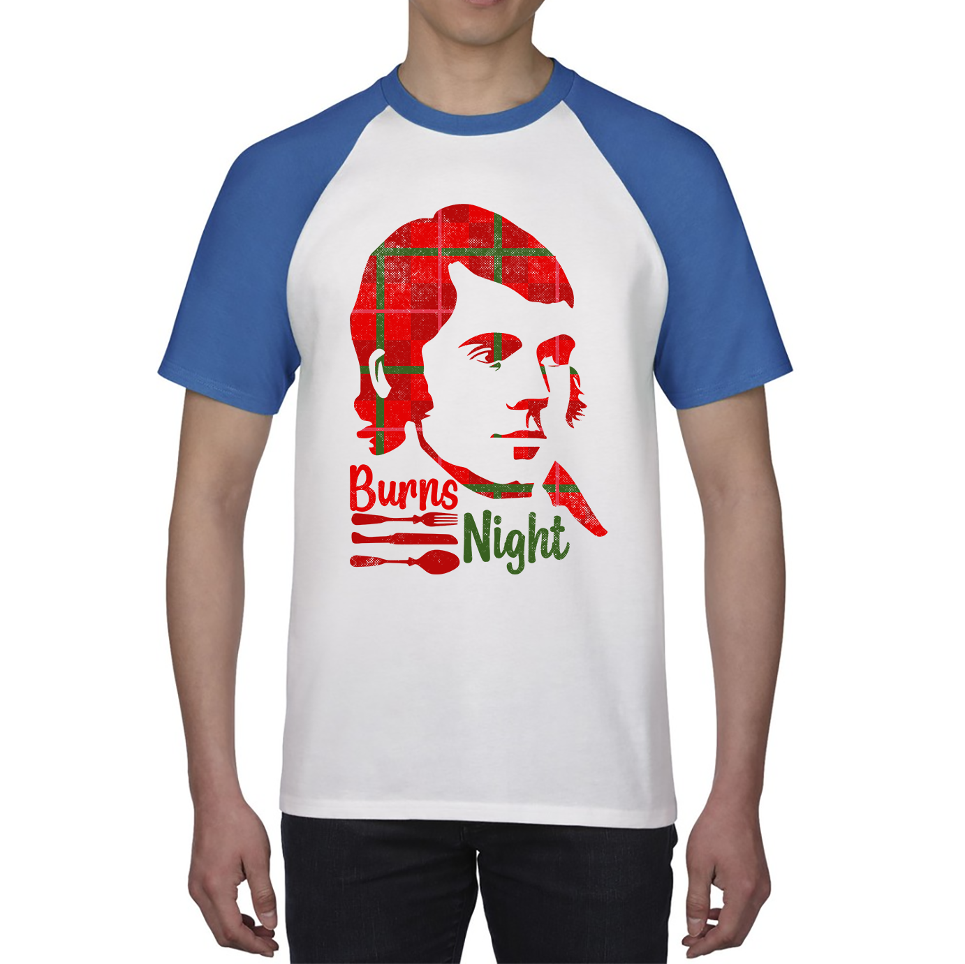 Burns Night Robert Burns Rabbie Burns Bard Life Scottish Poet Baseball T Shirt