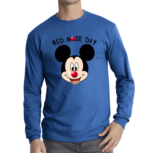 Disney Mickey Mouse Red Nose Day T Shirt.