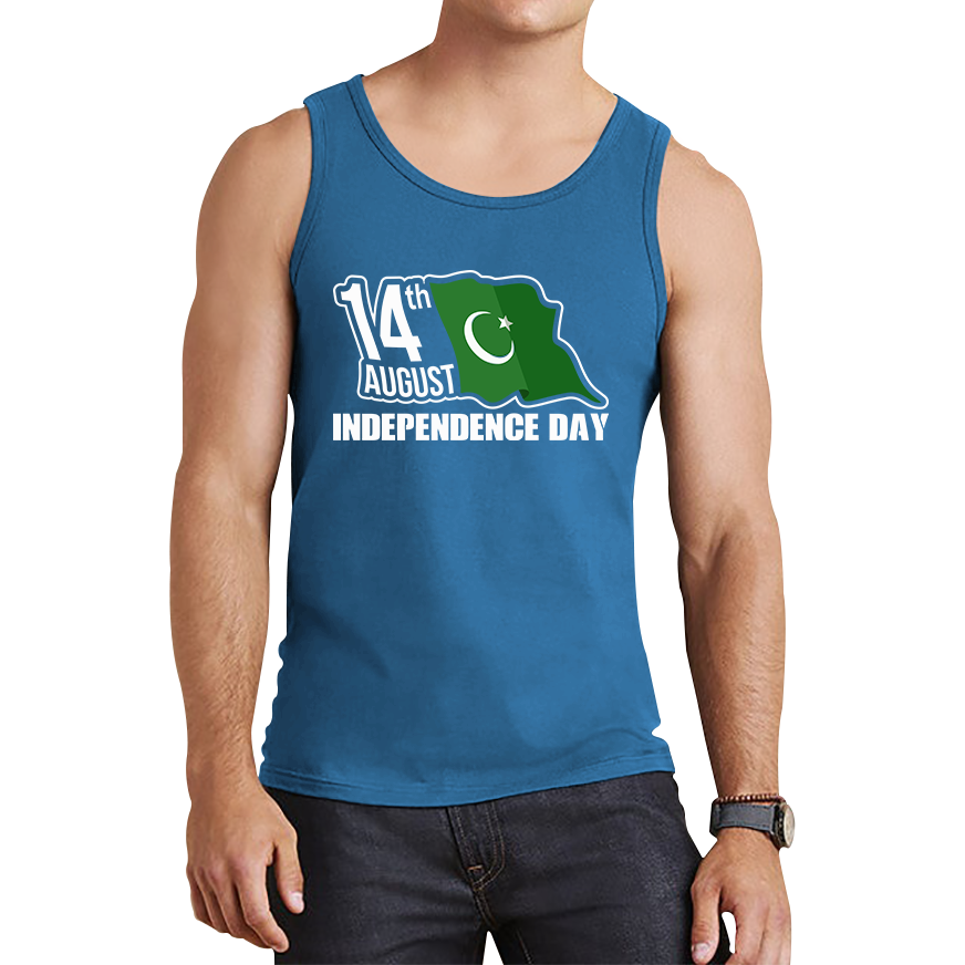  Pakistani Flag Patriotic Tank Top