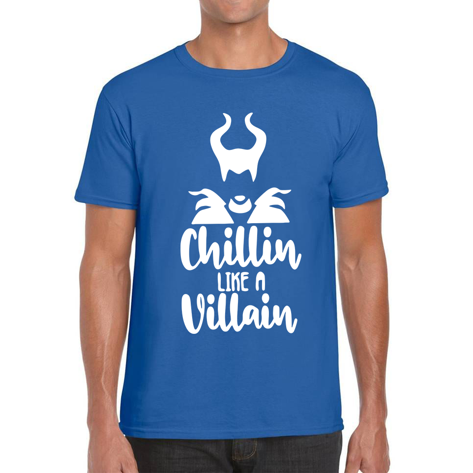 Disney Villains Chillin Like A Villain Adult T Shirt