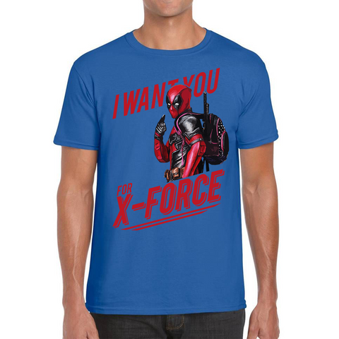 I Want You For X-Force, Deadpool Inspired Adult T Shirt