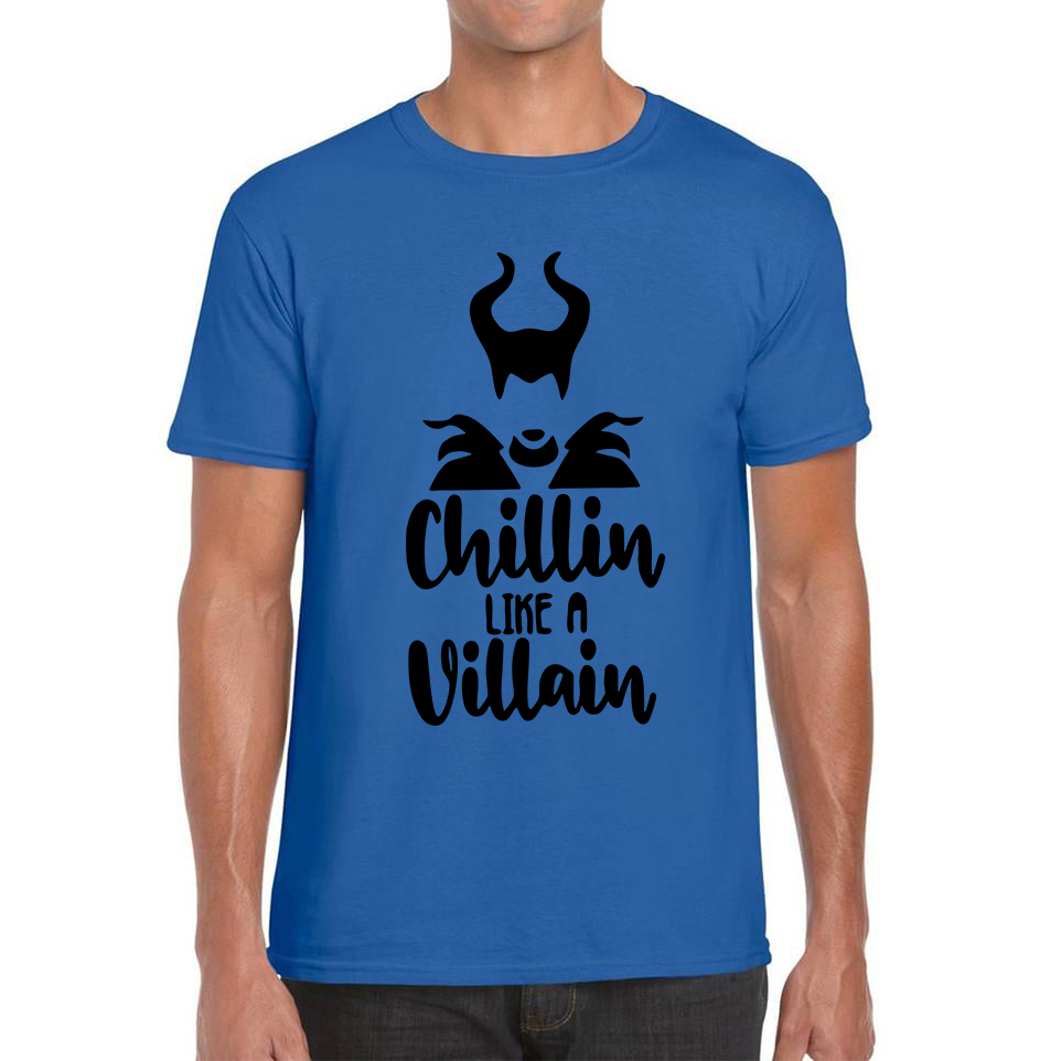 Disney Villains Chillin Like A Villain Adult T Shirt