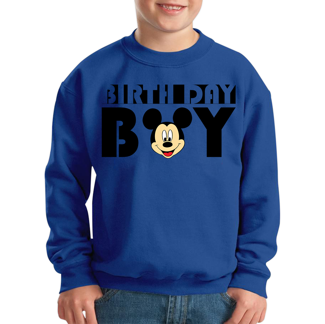 Mickey mouse sales boys sweatshirt