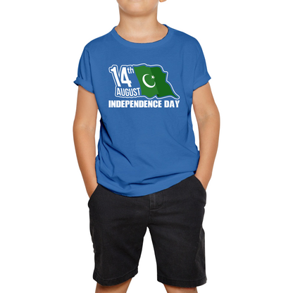  Pakistani Flag Patriotic Kids Tee