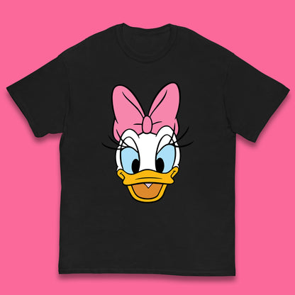 Donald Duck And Daisy Duck Face Cartoon Characters Disneyland Vacation Trip Disney World Kids T Shirt