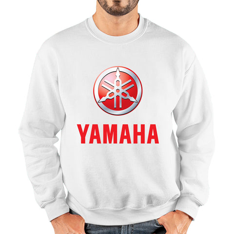 Yamaha Motor Company Yamaha Logo Guarantees Speed And Flawless Riding Motorcycles Scooters Yamaha Lovers Unisex Sweatshirt
