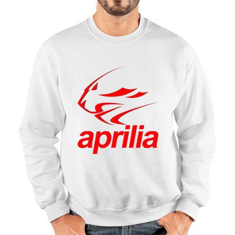 Aprilia Racing Logo Italian Motorcycle And Scooters Aprilia Be A Racer Aprilia Racing Team MotoGP Unisex Sweatshirt
