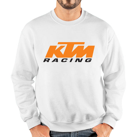 KTM Racing KTM MotoGP Racing Team Motorcycle Racing Sports Bike Street Rider Motorbike Lover KTM Lovers Unisex Sweatshirt