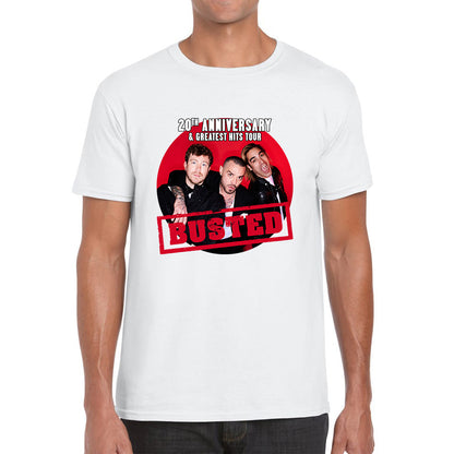 Busted Are Back To Celebrate Their 20th Anniversary Musician Band Busted Singers Mens Tee Top