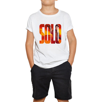 Han Solo Star Wars Fictional Character Solo A Star Wars Story Sci-fi Action Adventure Movie Star Wars Databank Kids T Shirt