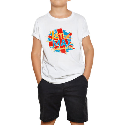 Great Britain Union Jack Kids T Shirt