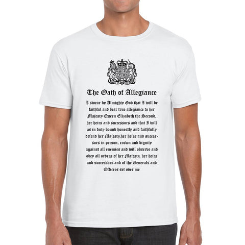 The Oath Of Allegiance British Armed Forces Day Anzac Day Lest We Forget Remembrance Day Veterans Day Mens Tee Top