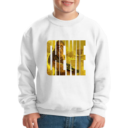 Chewie Star Wars Fictional Character Chewbacca Solo A Star Wars Story Sci-fi Action Adventure Movie Galaxy's Edge Trip Kids Jumper