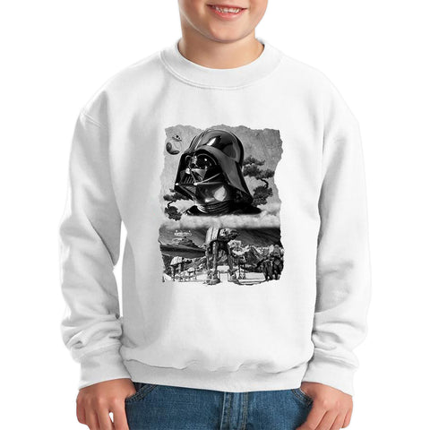 The Force Is Strong With This One Vintage Poster Graphic Movie Series Kids Jumper