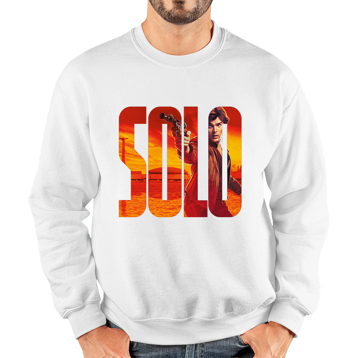 Han Solo Star Wars Fictional Character Solo A Star Wars Story Sci-fi Action Adventure Movie Star Wars Databank Unisex Sweatshirt