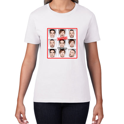 Half Way There Studio Album By Busted English Pop Punk Band Busted 20th Anniversary Womens Tee Top
