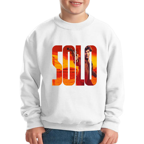 Han Solo Star Wars Fictional Character Solo A Star Wars Story Sci-fi Action Adventure Movie Star Wars Databank Kids Jumper