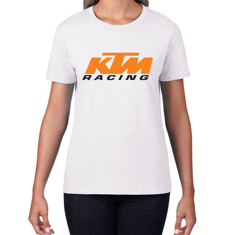 KTM Racing KTM MotoGP Racing Team Motorcycle Racing Sports Bike Street Rider Motorbike Lover KTM Lovers Womens Tee Top