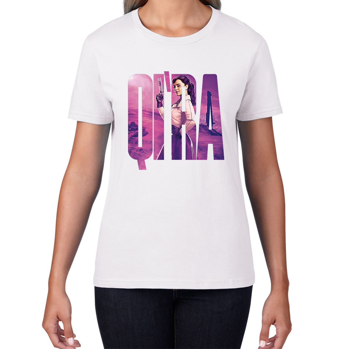 Qi'ra Star Wars Fictional Character Solo A Star Wars Story Sci-fi Action Adventure Movie Galaxy's Edge Trip Womens Tee Top