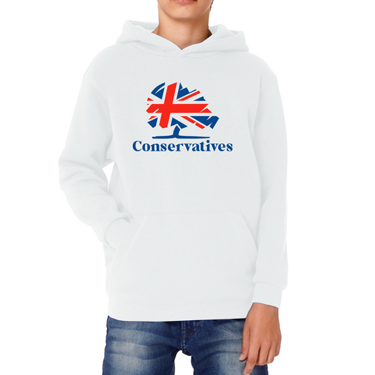 Conservatives Party Logo Political Party Uk Election United Kingdom Kids Hoodie