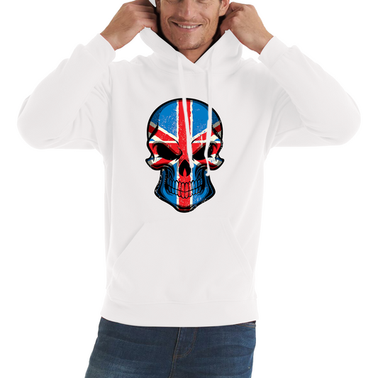 Skull Face British National Day Hoodie