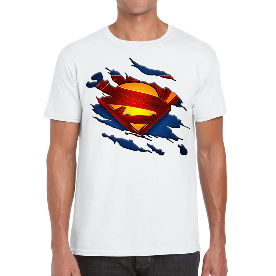 Superman T-Shirt Fictional Character Superhero Universe Series DC Comics Mens Tee Top