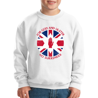 For God And Ulster No Surrender Battle Of The Boyne Victory Sweatshirt