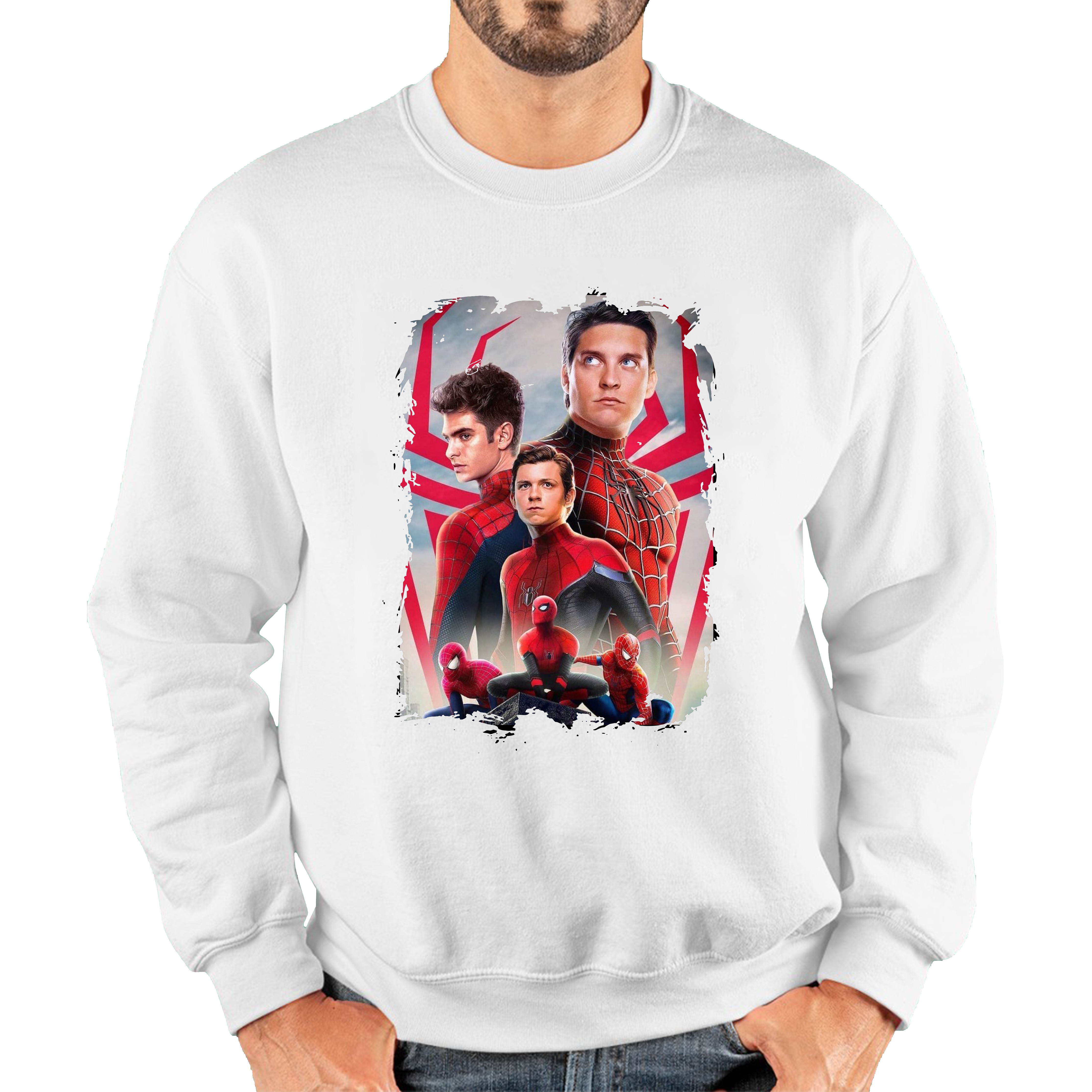 Marvel Spider-Man No Way Home Movie Adult Sweatshirt
