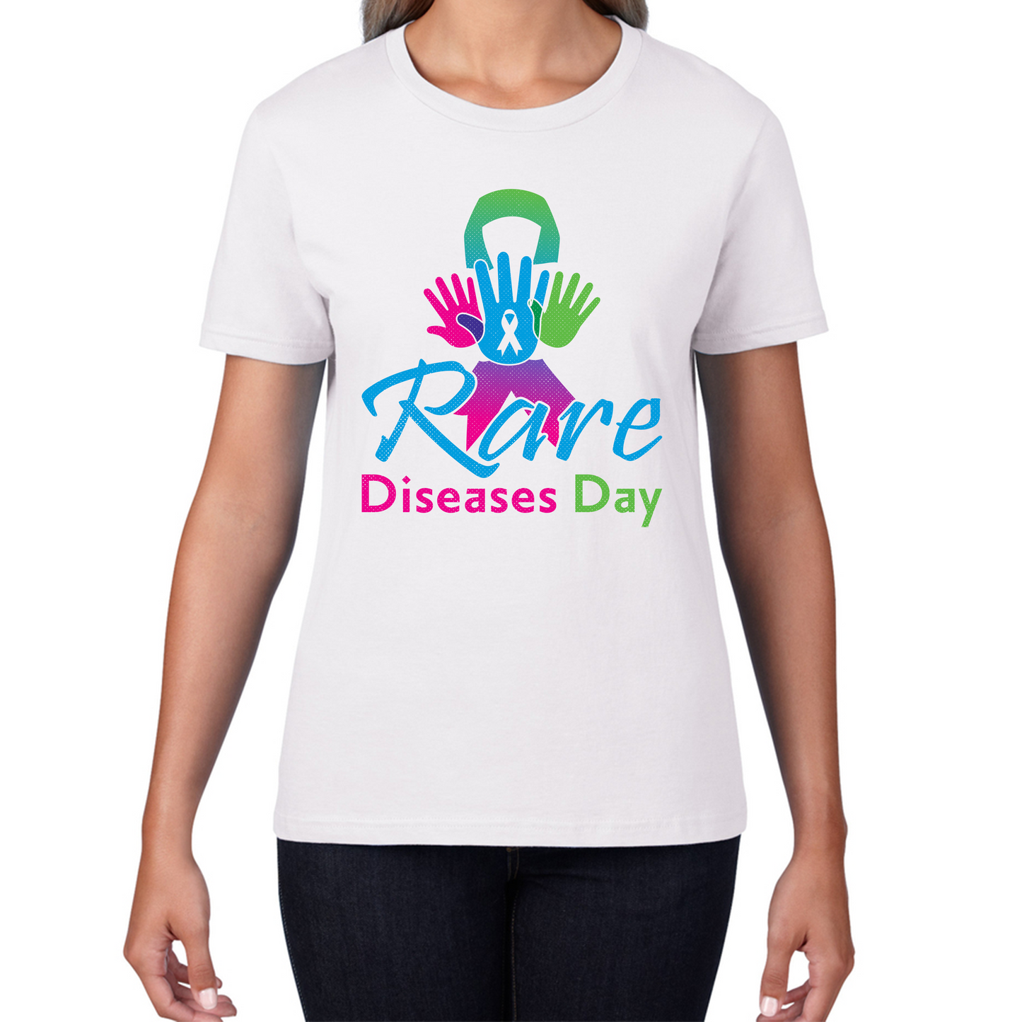 Rare Diseases Day Rare Diseases Awareness Rare Chronic Illness Ehlers-Danlos Syndrome Womens Tee Top