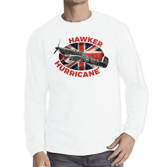 Vintage Hawker Hurricane British Veteran Fighter Aircraft Plane T Shirt